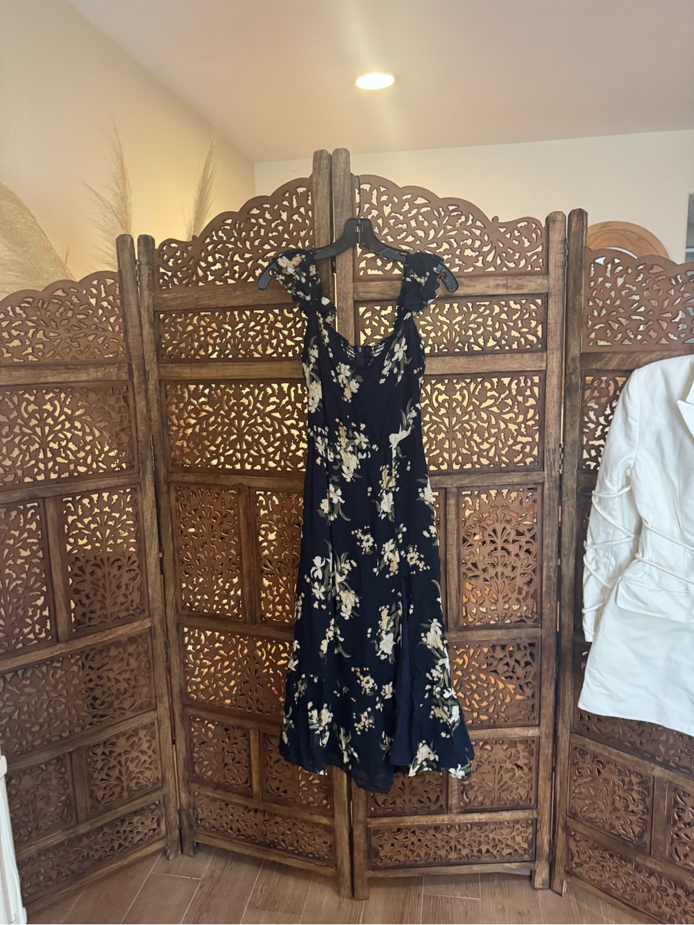Reformation Floral Midi Dress 8 - Picture 2 of 4